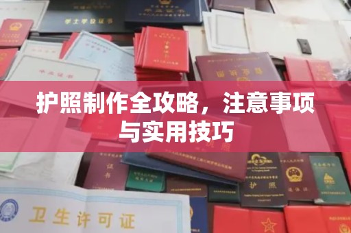埌东护照制作全攻略，注意事项与实用技巧