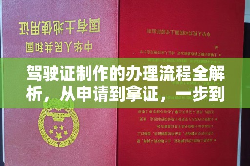 埌东驾驶证制作的办理流程全解析，从申请到拿证，一步到位！