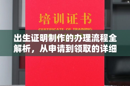 埌东出生证明制作的办理流程全解析，从申请到领取的详细指南