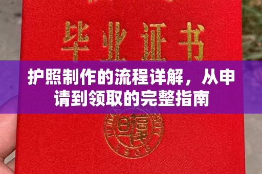 埌东护照制作的流程详解，从申请到领取的完整指南