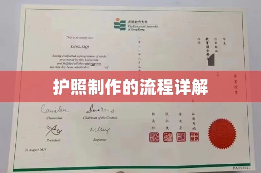 埌东护照制作的流程详解